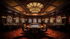 Tampilan beranda yuktogel bernuansa neon